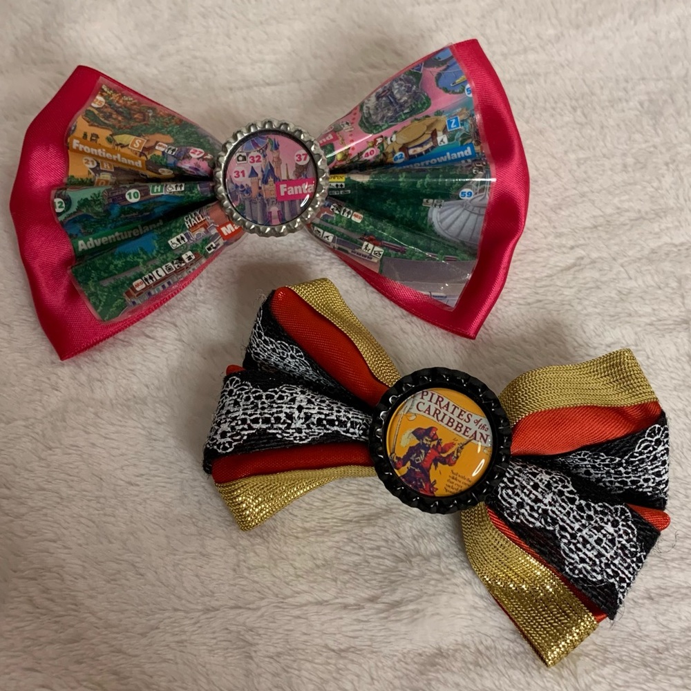 Disneyland/Pirates of the Caribbean Hair Bows